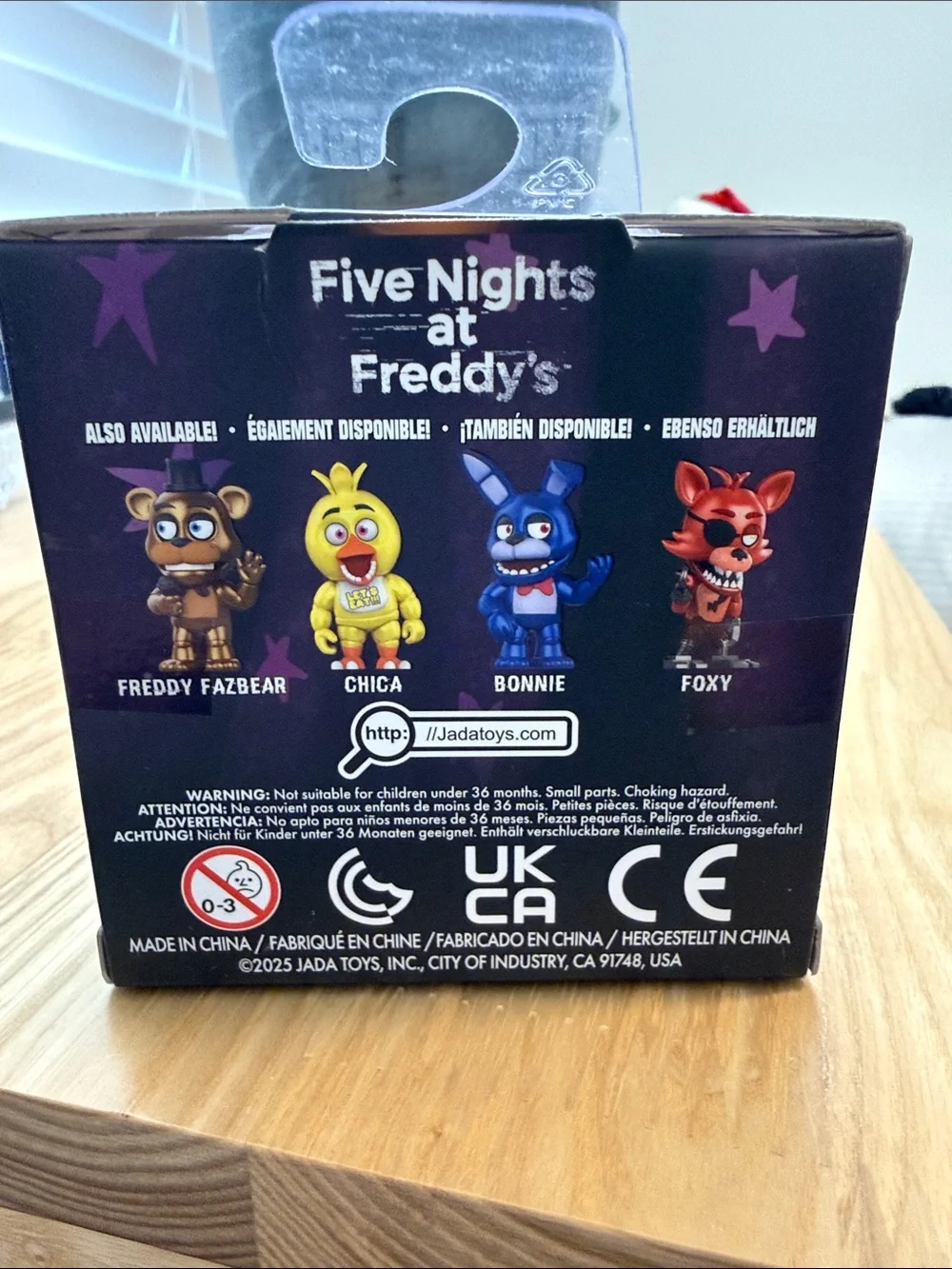 🆕 Jada MetalFigs Five Nights at Freddy's Foxy Figure - Copper/Black